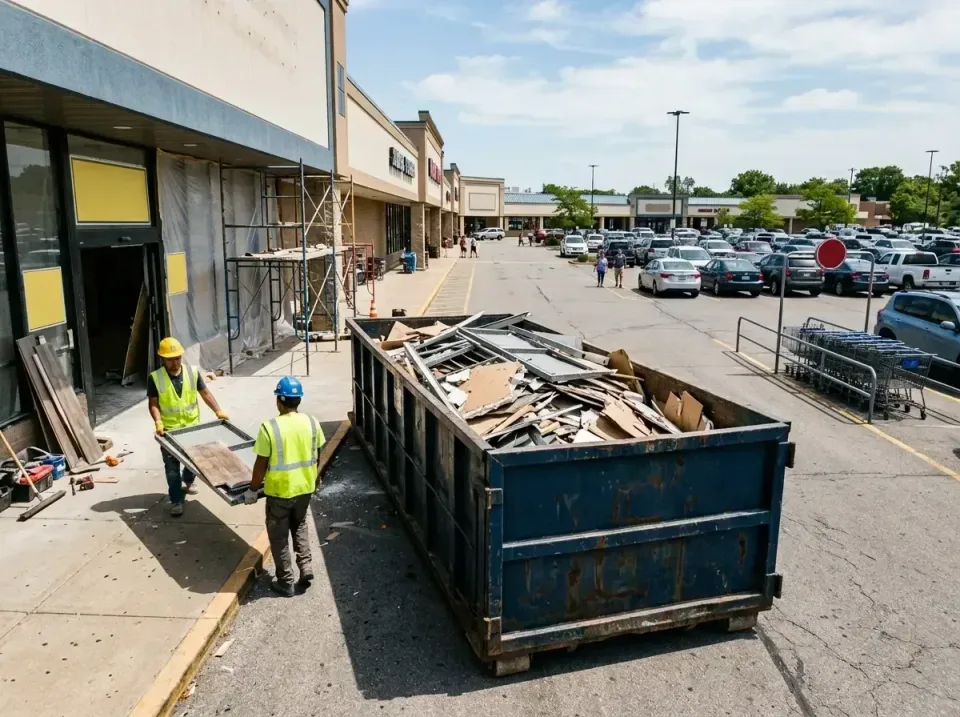 retail-store-renovation-debris-003 — frequently asked questions, Roll-off Dumpster Rentals in Salem, IL
